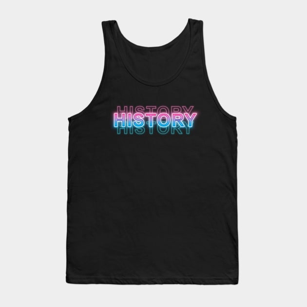 History Tank Top by Sanzida Design